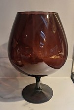 Amethyst Large Glass Stemed