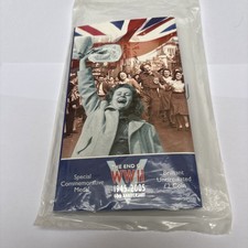 2005 The Royal Mint End of World War 2 WWII BU Two Pounds £2 Coin and Medal Pack
