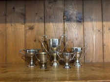 5 x vintage silver plate