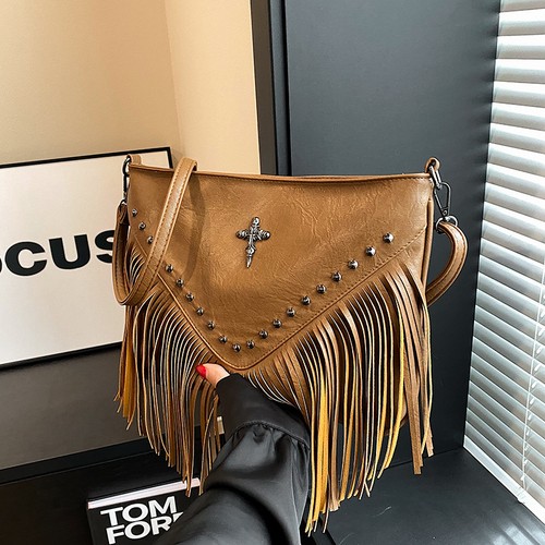 Womens fringe crossbody bag - crossbody,