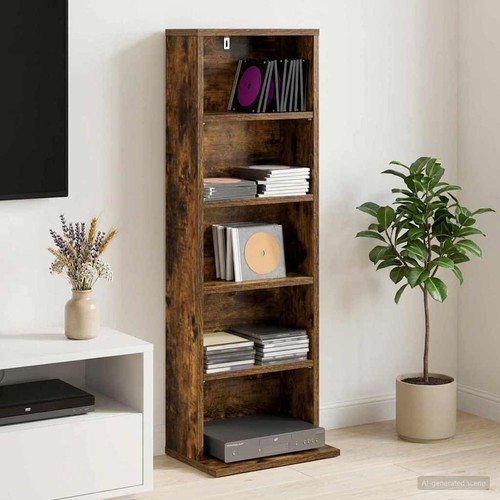 Cabinet smoked oak x - cd,