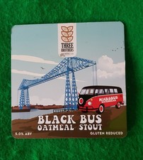 three brothers brewing co pumpclip campervan theme northeast brewery pumpclips