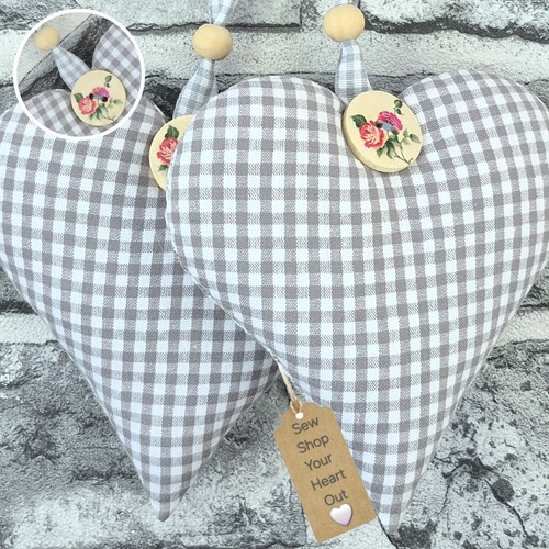 Rose gingham handmade - 2x,