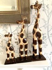 Wooden Giraffe Carving in Various Sizes - Fair Trade Ornament