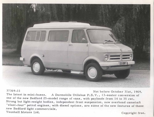Bedford dormobile utilabus - bedford,