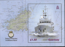 2003 Guernsey Sg MS997 Decommissioning of HMS Guernsey MNH