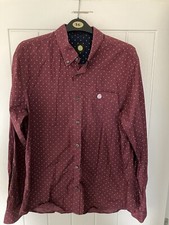 Pretty Green Red Polka Dot Shirt (Medium)