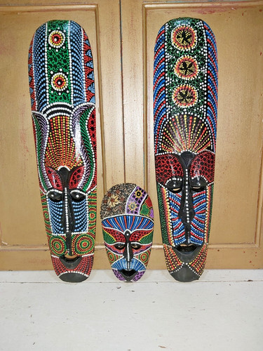 Set three wooden - set,