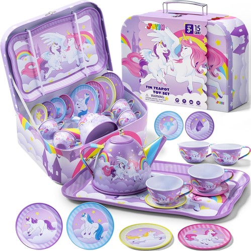 Purple unicorn tea - purple,
