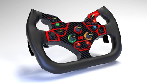 Sim racing steering wheel - sim,