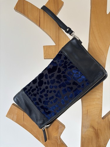 Reiss black leather blue - reiss,