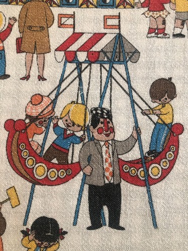 Original 1970s fairground - original,