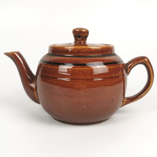 Chinese brown betty - brown, teapot