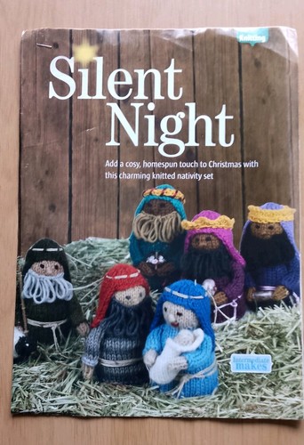 Silent night nativity set - night,