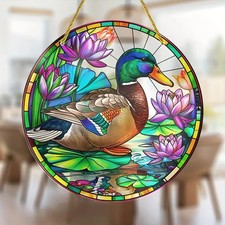 Mallard Duck Suncatcher Window