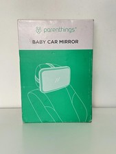 Parenthings Baby Car Mirror Large, Wide-Angle Mirror, Adjustable Straps