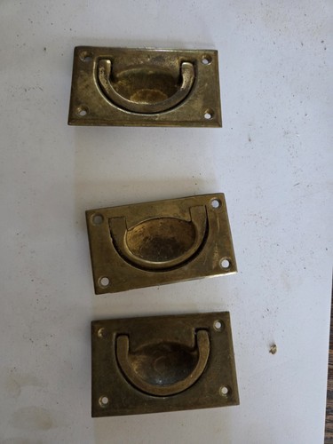 Brass drawer handles pulls - ,