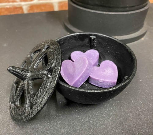 Cast iron incense - iron,