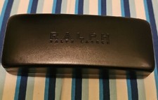 NEW Ralph Lauren - Black Sunglasses Case With Cleaning Cloth- N3