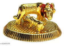 Kamdhenu Cow and Calf Idol