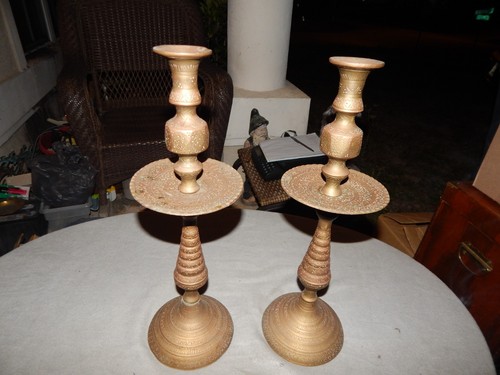 Vintage brass etched - vintage,