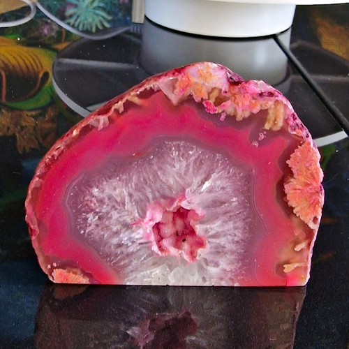 Beautiful pink agate - beautiful, crystal