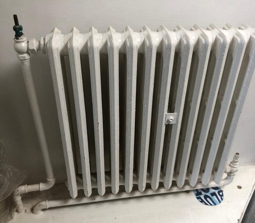 Vintage cast iron - iron, radiator
