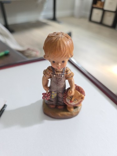 Anri italy wood - carving, tag