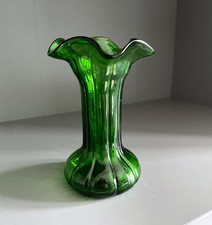 Vintage Emerald Green Glass