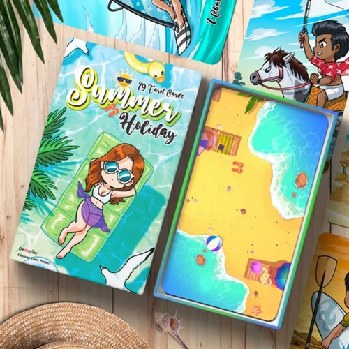 Summer holiday cute tarot - summer,