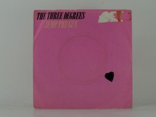 THE THREE DEGREES JUMP THE GUN (45) 2 Track 7" Single including Picture Sleeve A