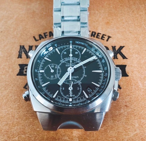 Seiko chronograph pilot watch - chronograph,
