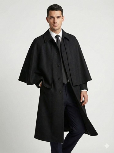 Men inverness long - men's, cape