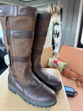 Dubarry Wexford Walnut Country Boots Size 8 (42)
