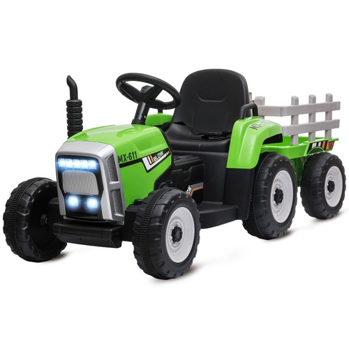Homcom ride tractor with - ride, on