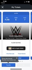 event tickets