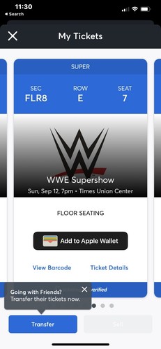 Event tickets - event,