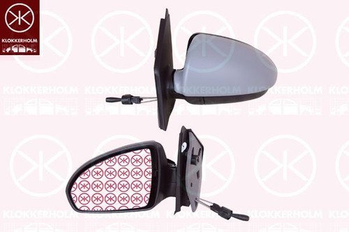 New complete door mirror - new, lh