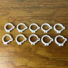10X BICYCLE CABLE CLAMPS FITS