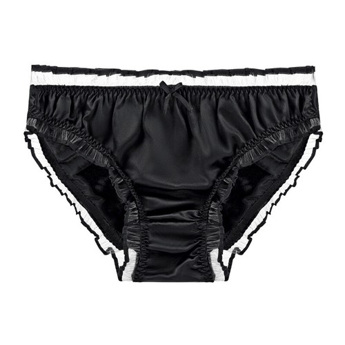 Girls 100 silk panties blue - 100%,