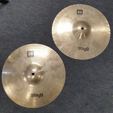 Stagg DH 13" Double Hammered Bite Hi Hat - Ex-Display