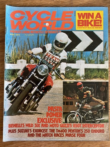 Cycle world magazine august - cycle,