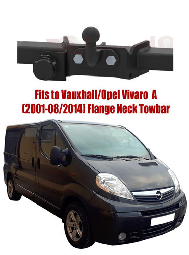 Flange neck tow bar - flange,