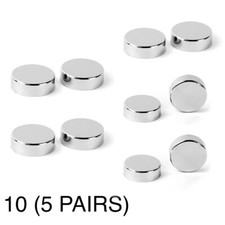 5 Pairs Chrome Radiator Valve