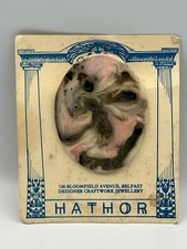 Vintage Hathor Brooch, Designer Craftwork, still in the original package.