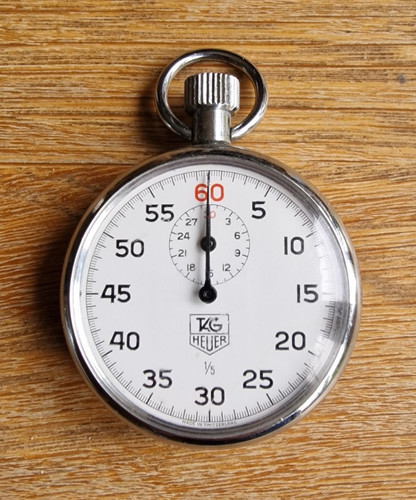 Tag heuer mechanical stopwatch - tag,