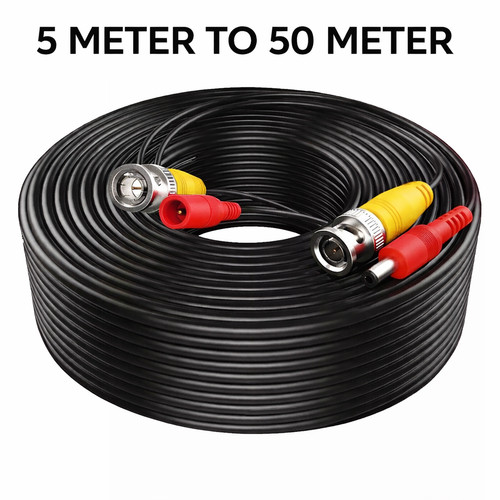 Bnc cctv camera cable power - camera,