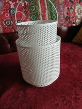 IKEA BEHARSKA White Large Lantern 26cm For Block / Pillar Candle Tea light New