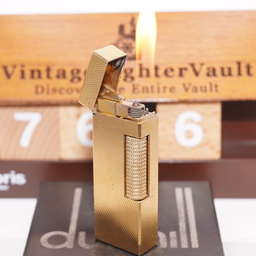 Dunhill rollagas lighter gold - rollagas,