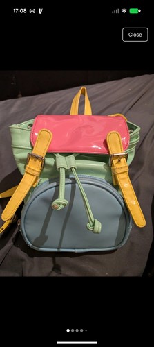 Unif pastel backpack handbag - pastel,